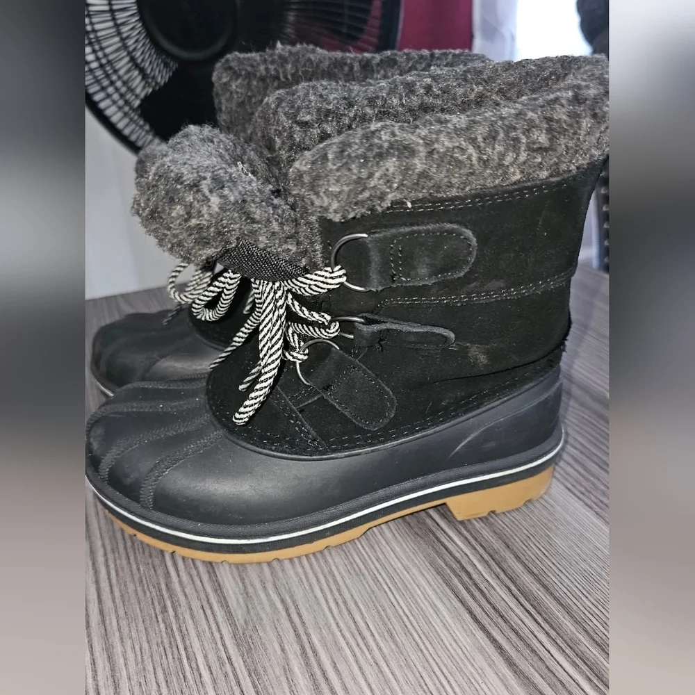 Cat & Jack Kids 13 Boys Girls Winter Rain Snow Boots